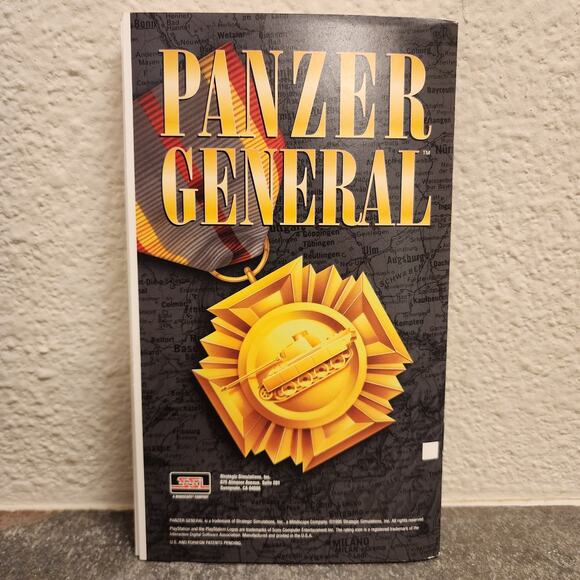 Game - Panzer General [Long Box] (CIB+) - PS1 - Picture 6 of 7